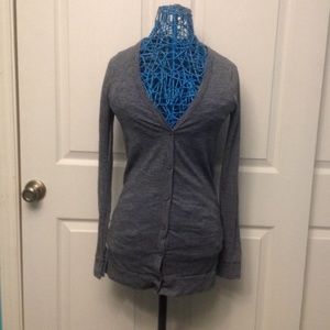 3/$15 Topshop Gray Button Down Cardigan
